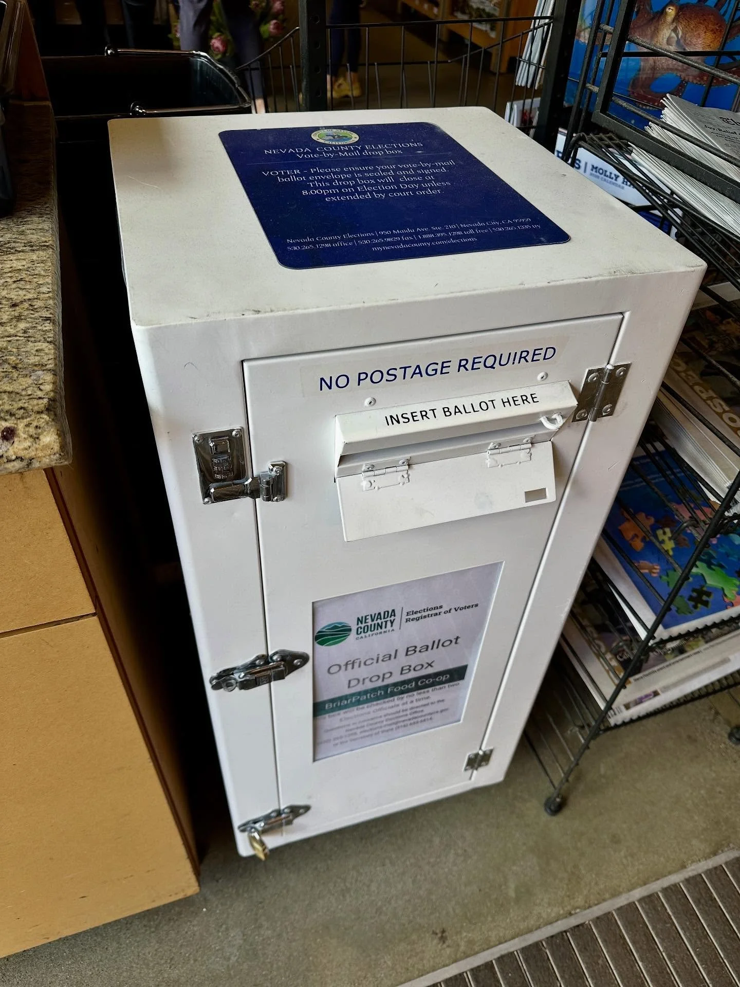 It&rsquo;s time to vote YES on 50! Ballot drop boxes have arrived! 🗳️

#vote #yesonprop50