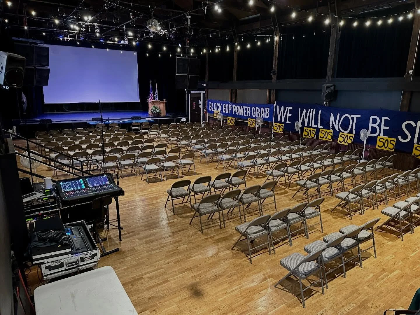 The stage is set. Join us tonight for the candidate forum at the Miner&rsquo;s Foundry in Nevada City. The presentation begins at 5:30pm.