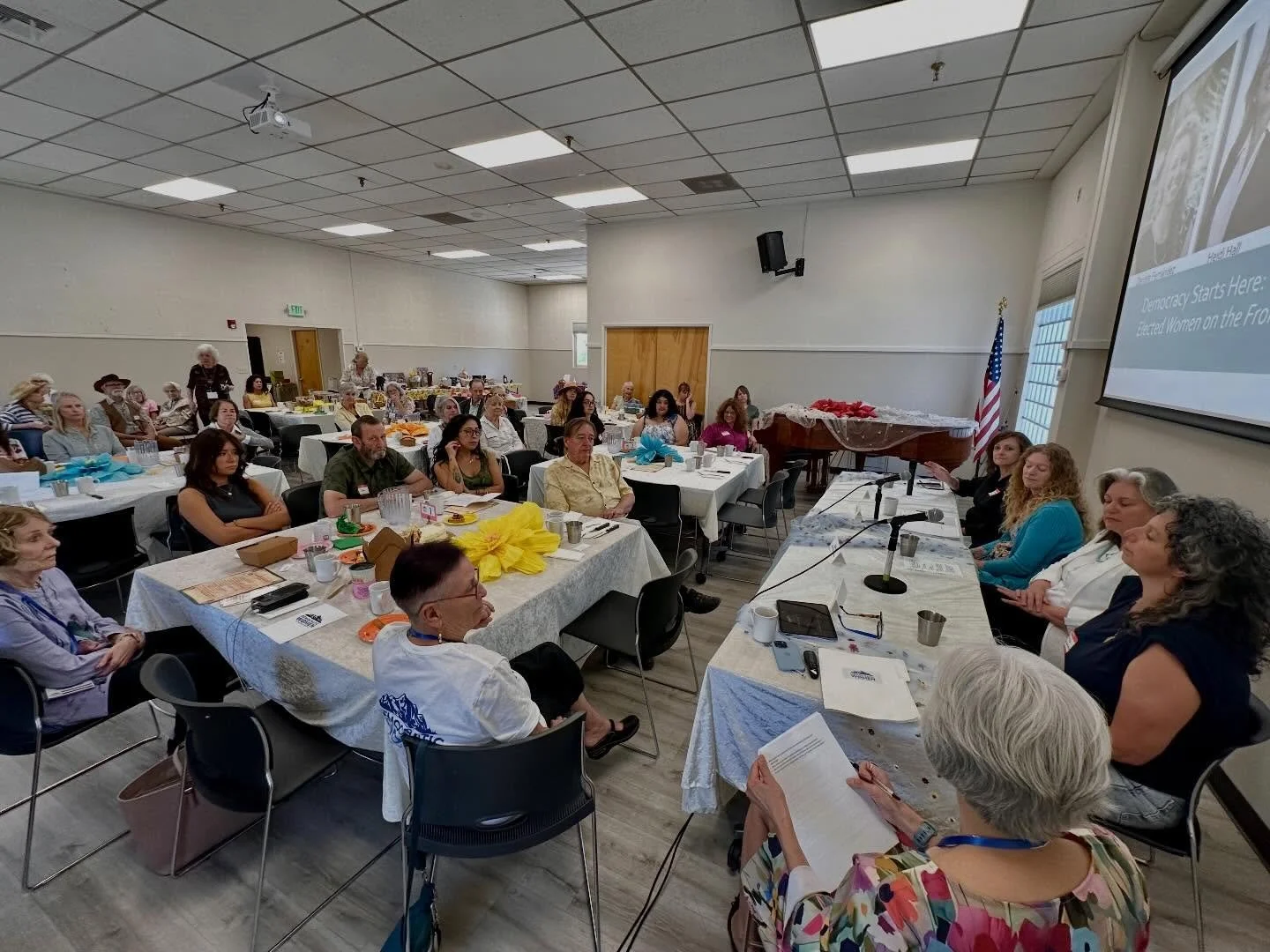 Thank you to all the volunteers and attendees who helped organize, run and present at the Democratic Women of Nevada County&rsquo;s Scholarship Luncheon. Congratulations to the scholarship recipients.

#democraticwomen #democracy #luncheon