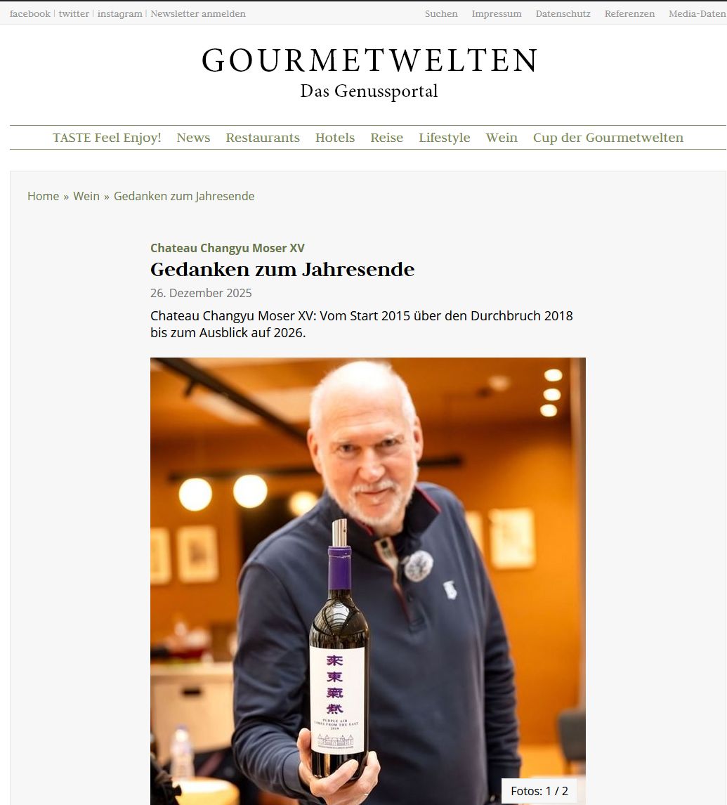 Gourmet Welten | edanken zum Jahresende