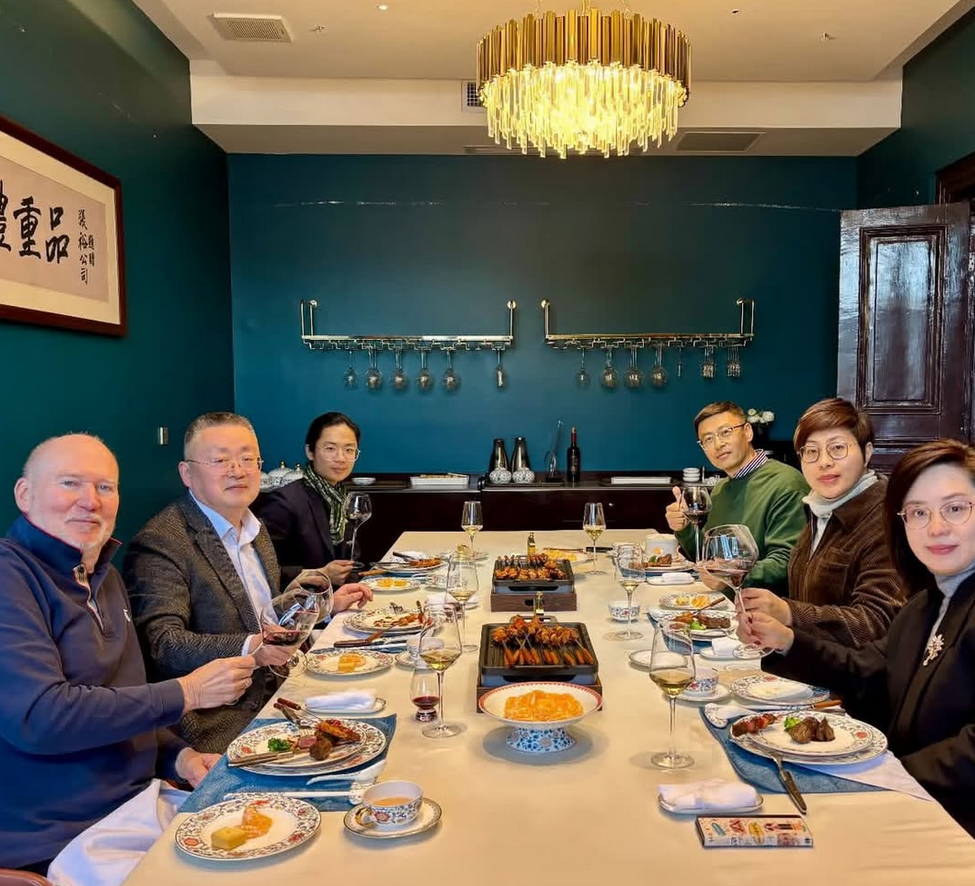Strategic meeting in Yantai with ceo of Changyu 