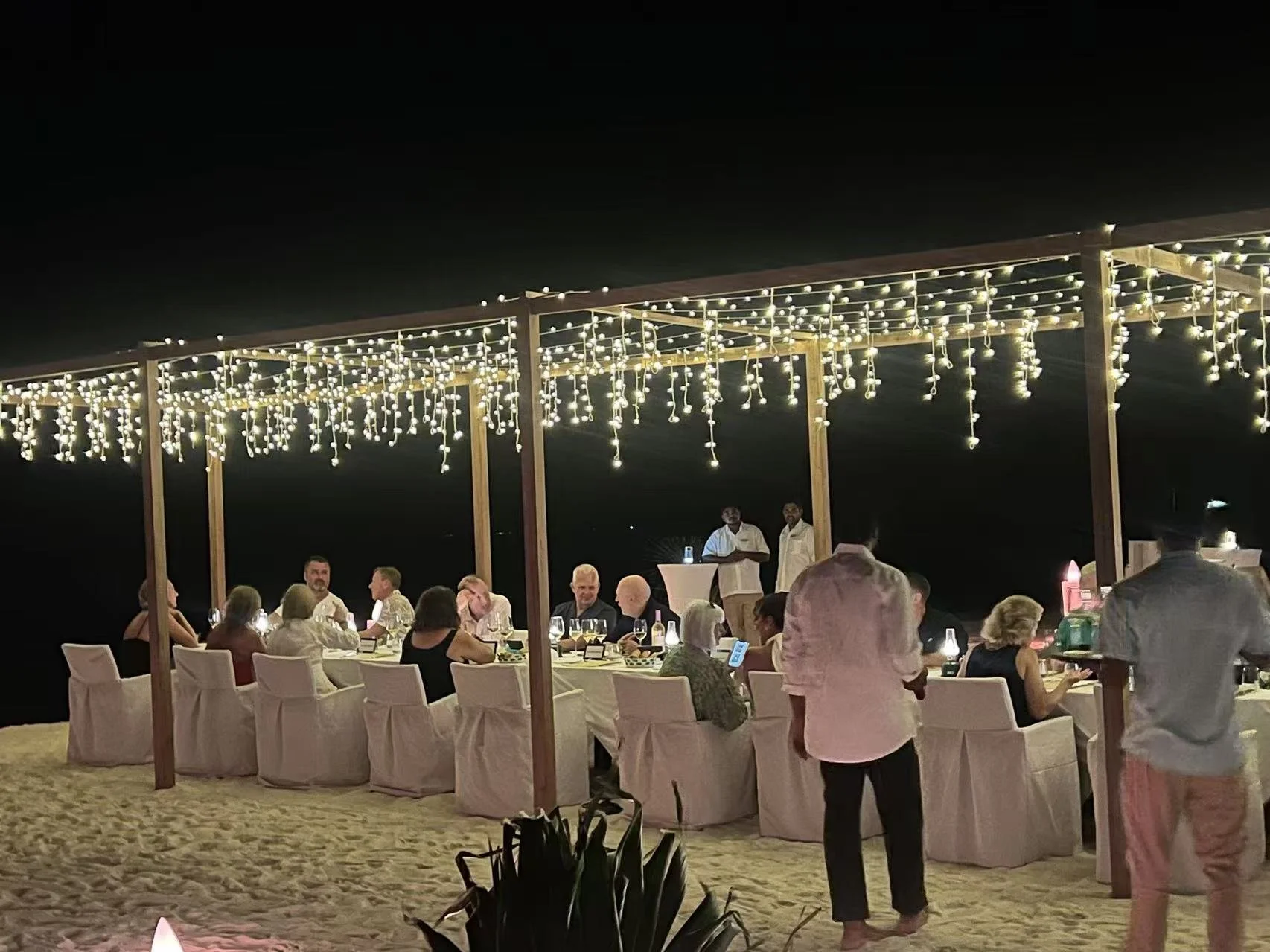 Winemaker dinner at Anantara Maldives