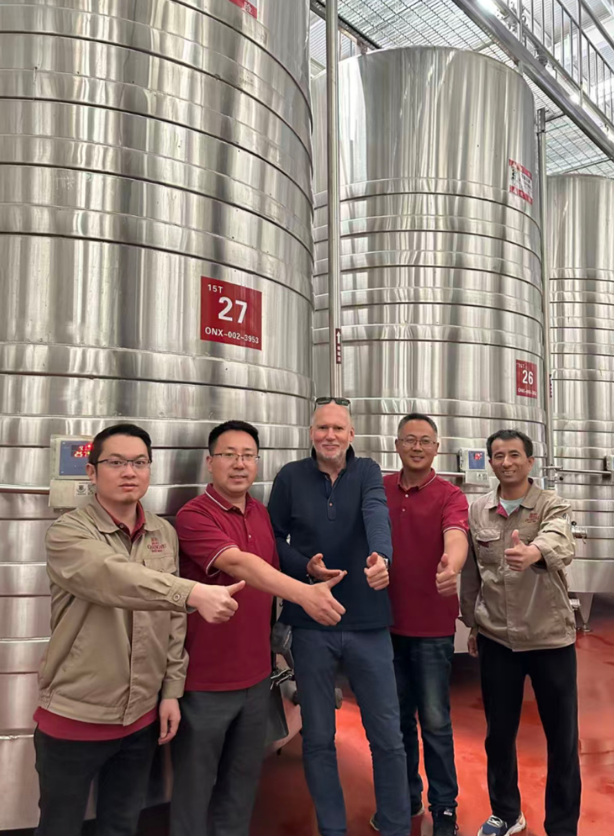 Our Ningxia Winemaking team!