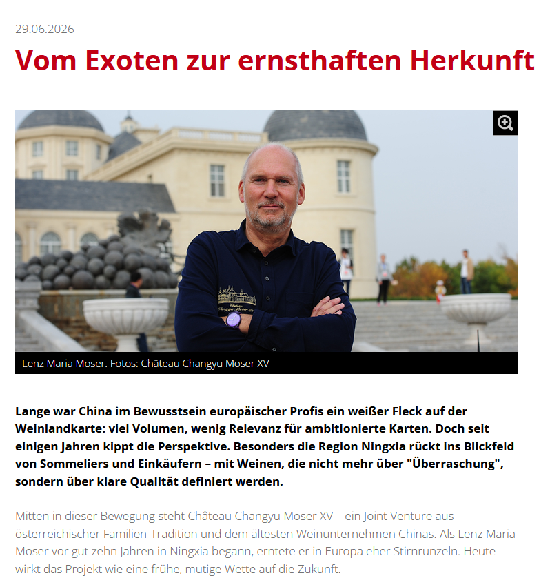 Gastronomie Report | Vom Exoten zur ernsthaften Herkunft