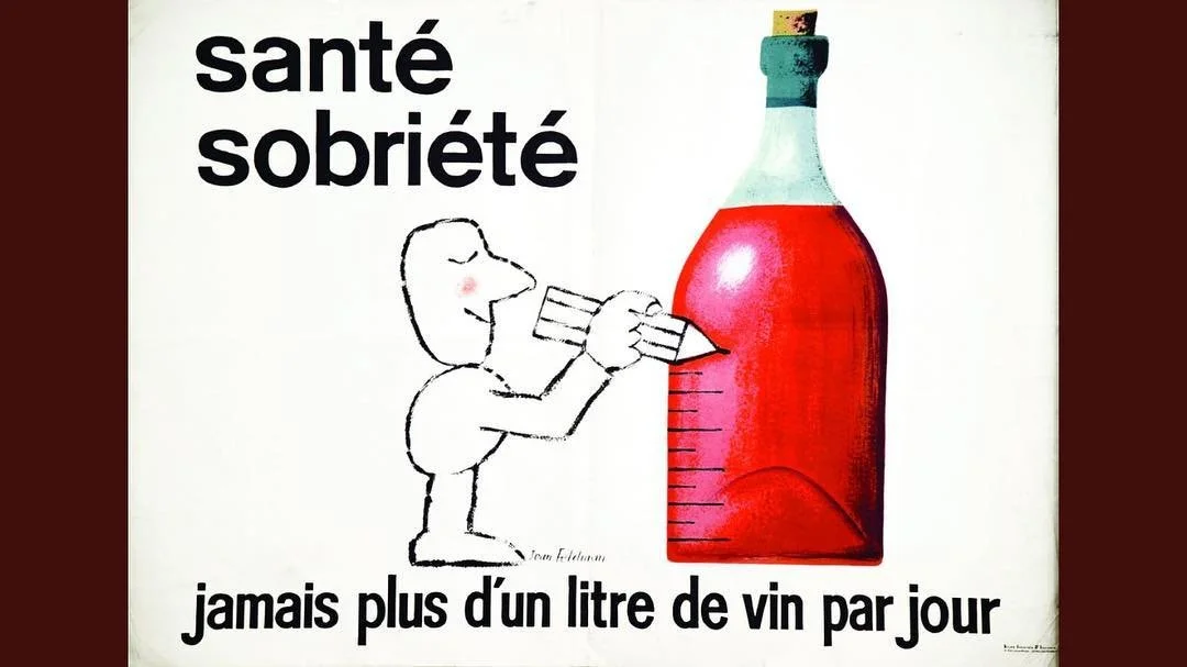 Never more than a liter of wine per day.