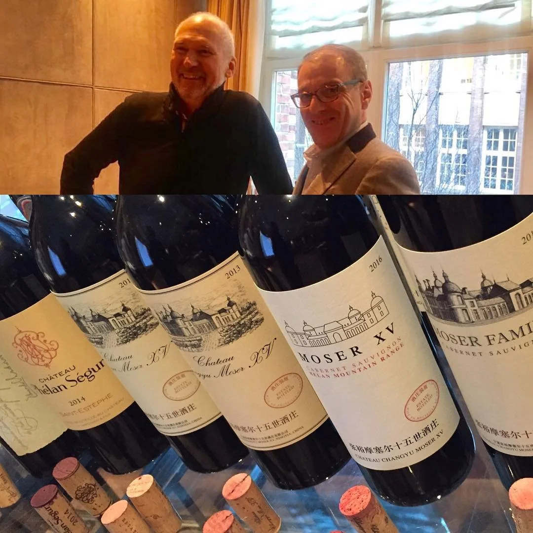 Masterclass in Hamburg, great feedback on Changyu Moser XV wines.