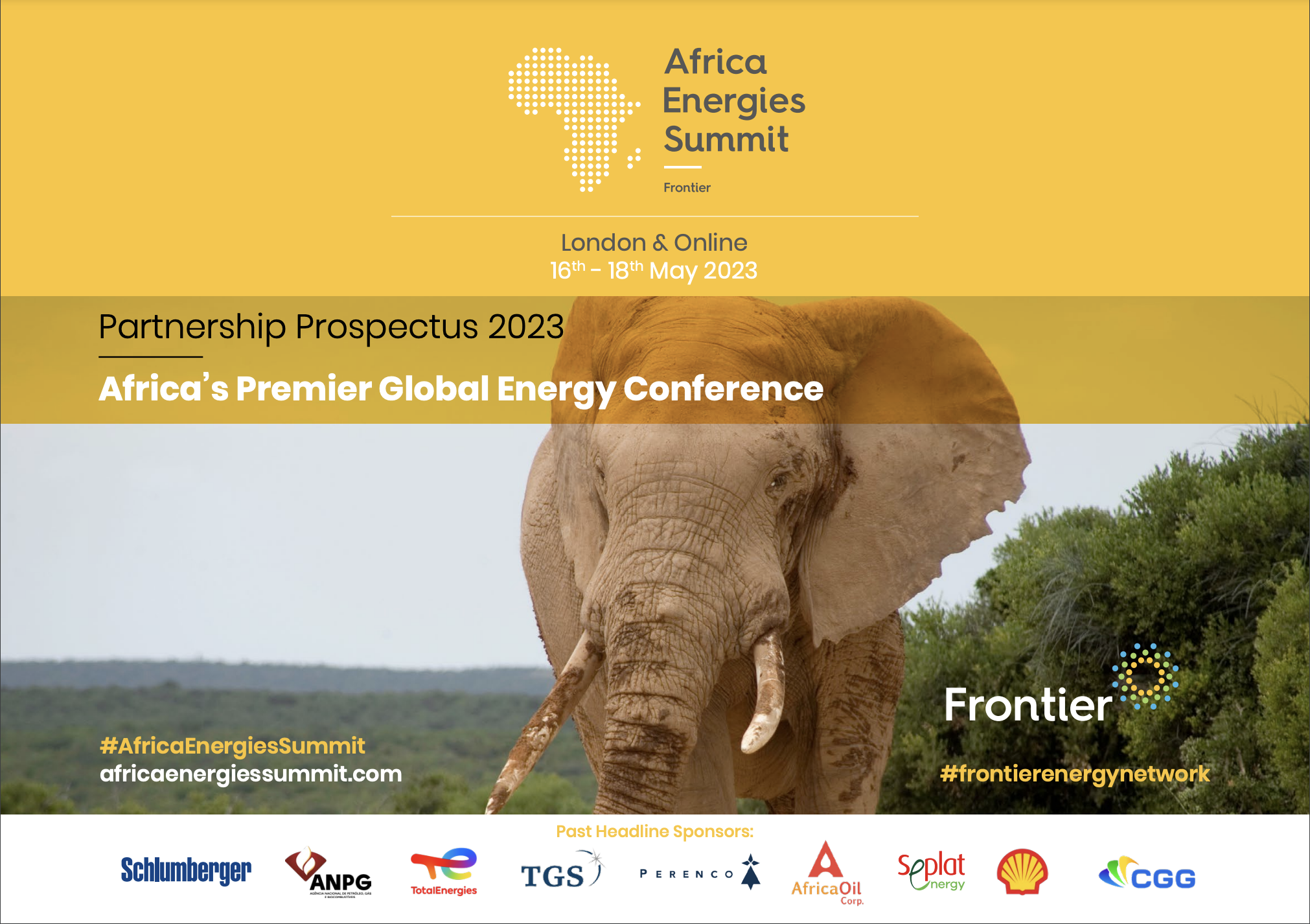 Africa Energies Summit 2023 Partnership Prospectus 2023 is out now!