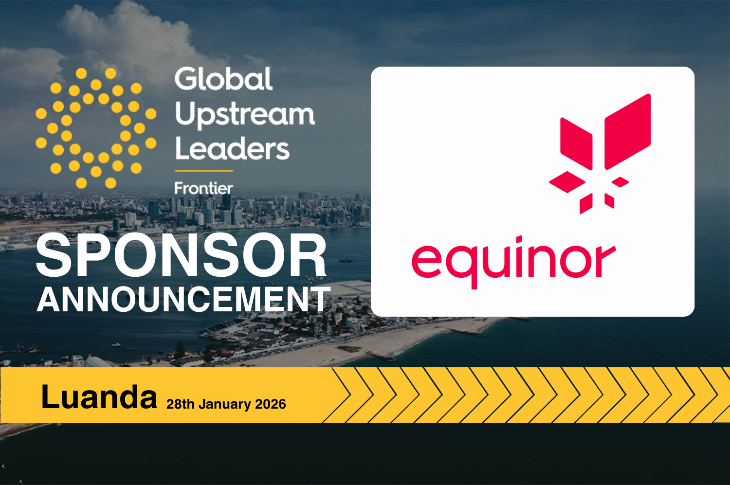 Frontier to Host Africa’s Premier Upstream Power Gathering in Luanda, Backed by Global Industry Leader Equinor