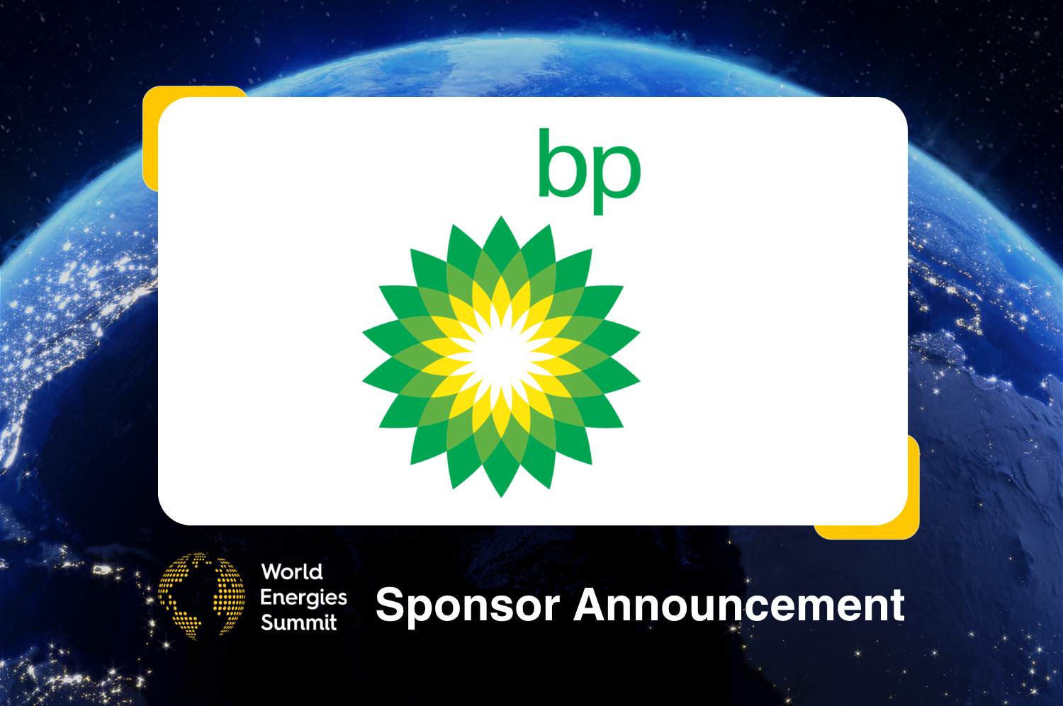 bp Confirmed as VIP Lounge Sponsor for World Energies Summit 2026