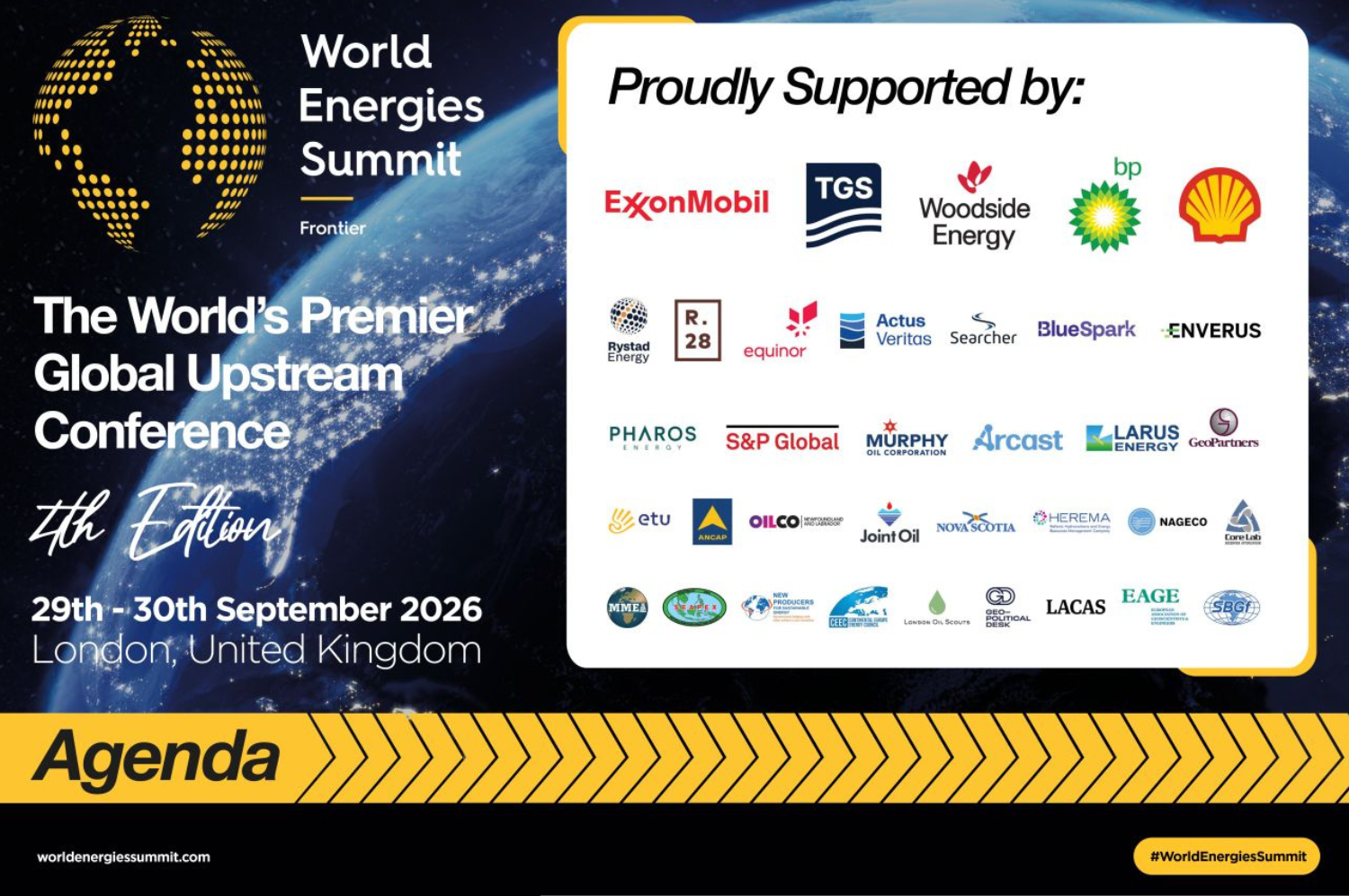 Latest World Energies Summit 2026 Agenda Now Live Featuring 70+ Global Upstream Speakers