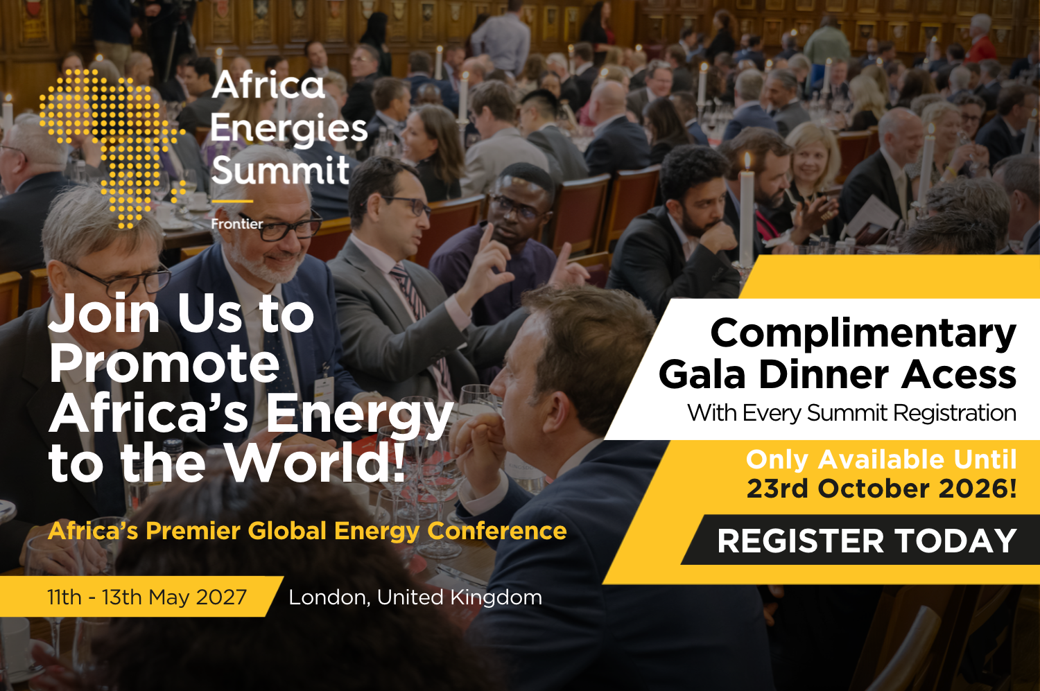 Africa Energies Summit 2027: Join Africa’s Premier Global Upstream Conference