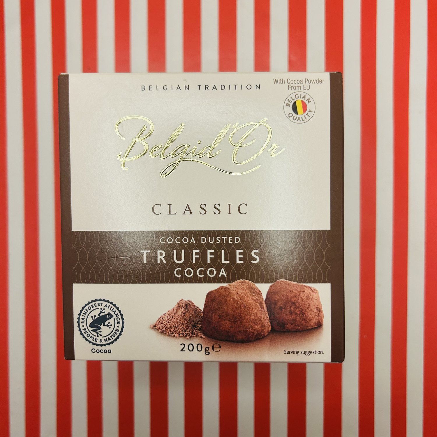 Belgid'or Truffles Classic Cocoa Dusted — Bon Bons Sweets