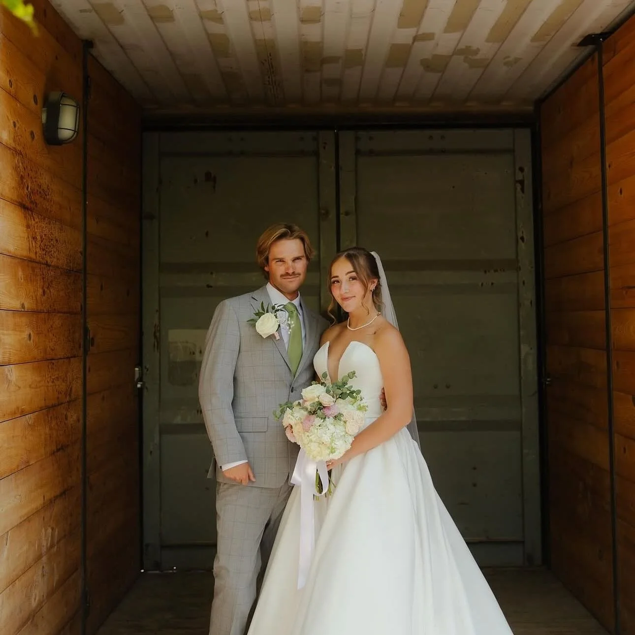 The sweetest June wedding 💕 Congrats to the Christensen&rsquo;s 💕