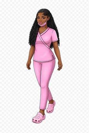 Baddie Beauty illustrated beauty therapist