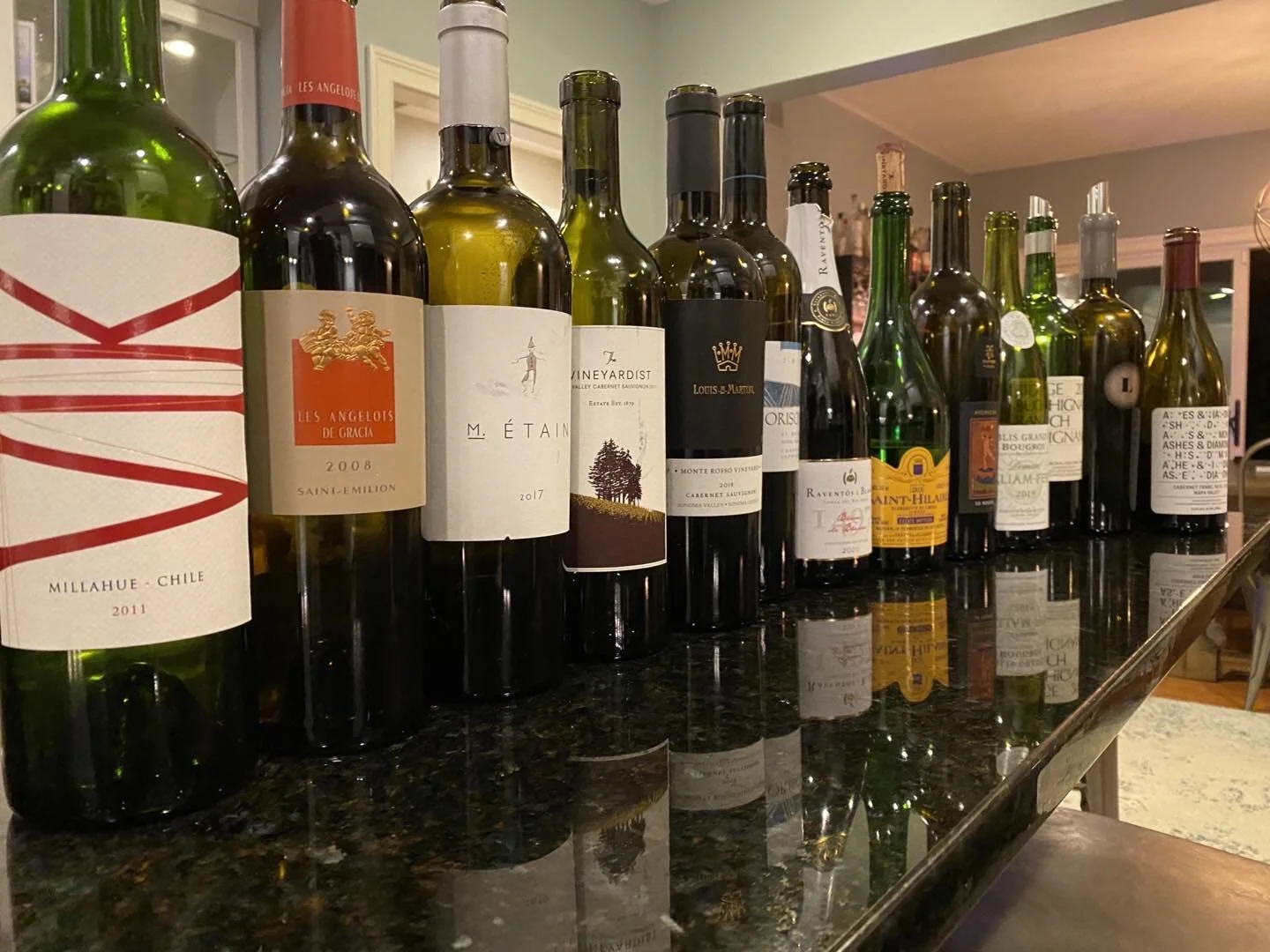 Another amazing &quot;big bottle night&quot; share with wine collector friends (frighteningly - only 9 of us)!!
Have to call these, just &quot;Oh My&quot; experiences...