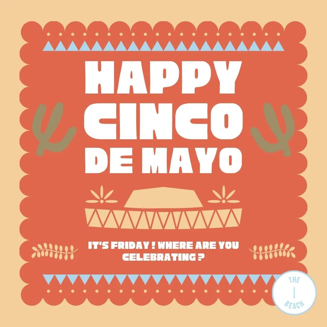 IT&rsquo;S FRIDAY! It's sunny! 🌞
Happy Cinco de Mayo! 🇲🇽🌮🍹🎉

Today commemorates the anniversary of Mexico's victory over the Second French Empire at the Battle of Puebla in 1862.&nbsp;

Every year on May 5th we honour Mexican culture!

Where wi