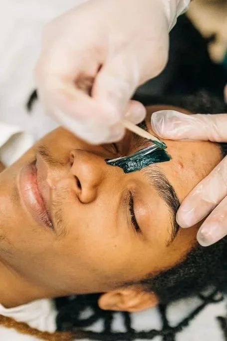 eyebrow waxing