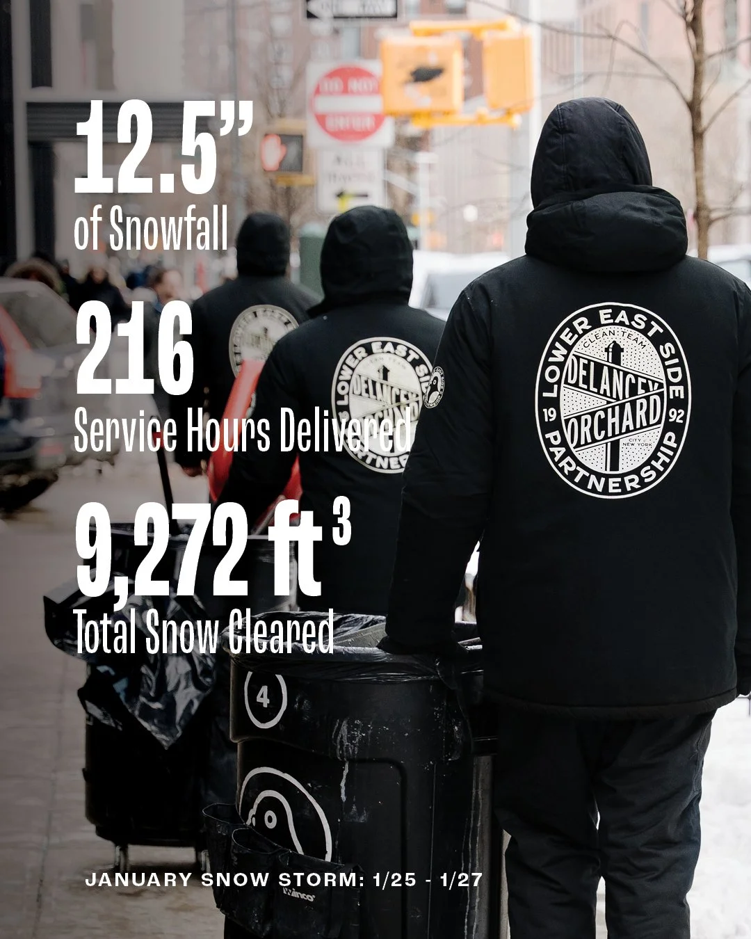 January Storm Stats