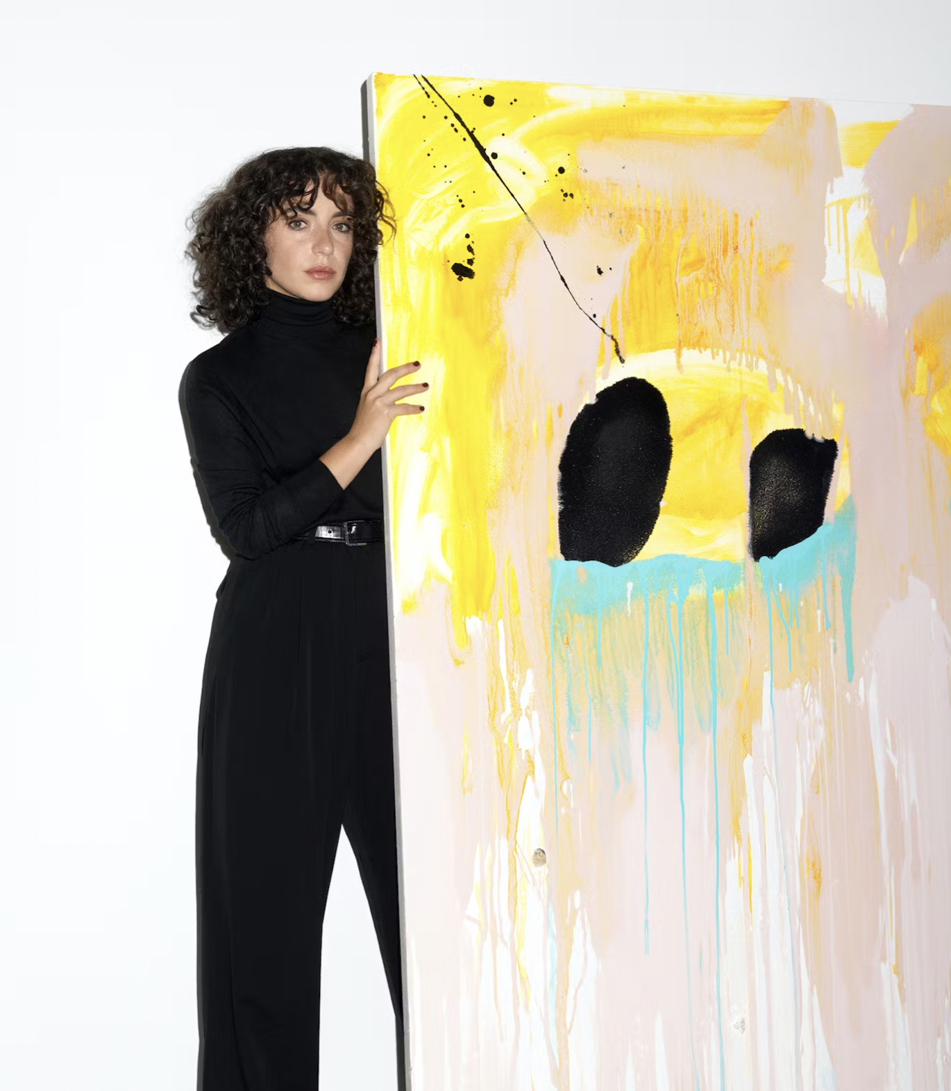  press  Tala Worrell  | Painting Outside the Lines [W Magazine]