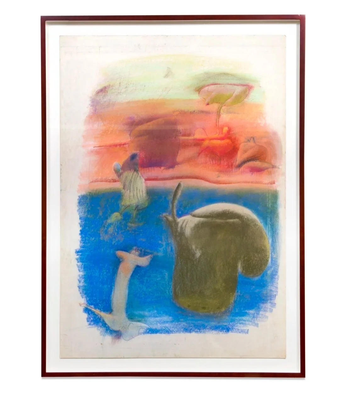  Untitled , 1963 
pastel on board 
57 3/4 x 40 in | 146.69 x 101.60 cm
