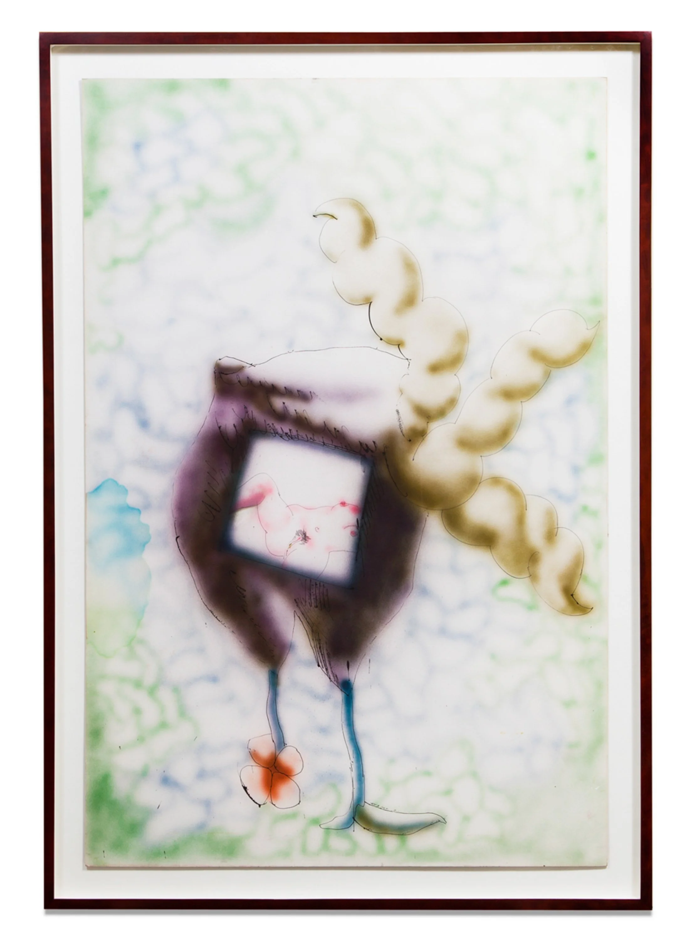  Untitled (ABS-81A) , 1966 
ink on board 
60 x 40 in | 152.4 x 101.6 cm