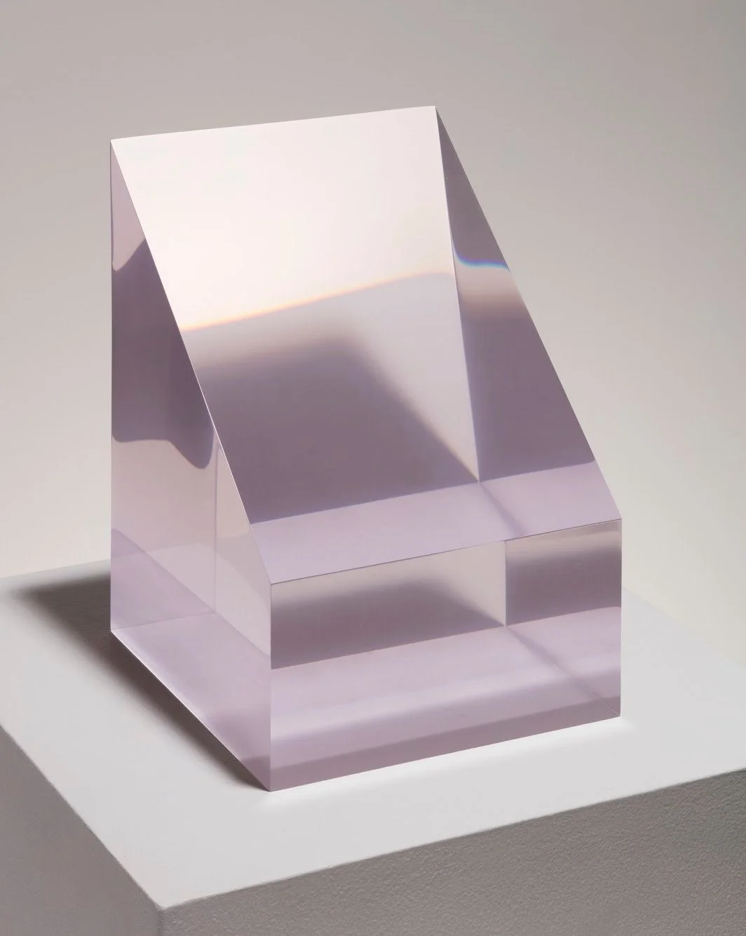 Peter Alexander 
 10/22/18 (Pink Block/Wedge) , 2018 
urethane 
10 5/8 x 8 1/2 x 8 in | 26.9 x 21.5 x 20.3 cm