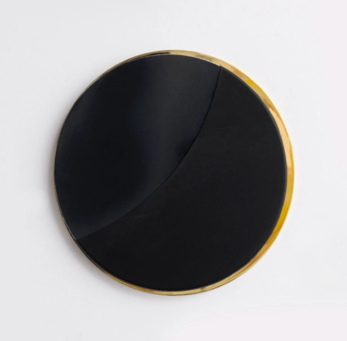 Mara De Luca  Night Tondo , 2017
 mixed media
 
18 in dia | 45.7 cm
