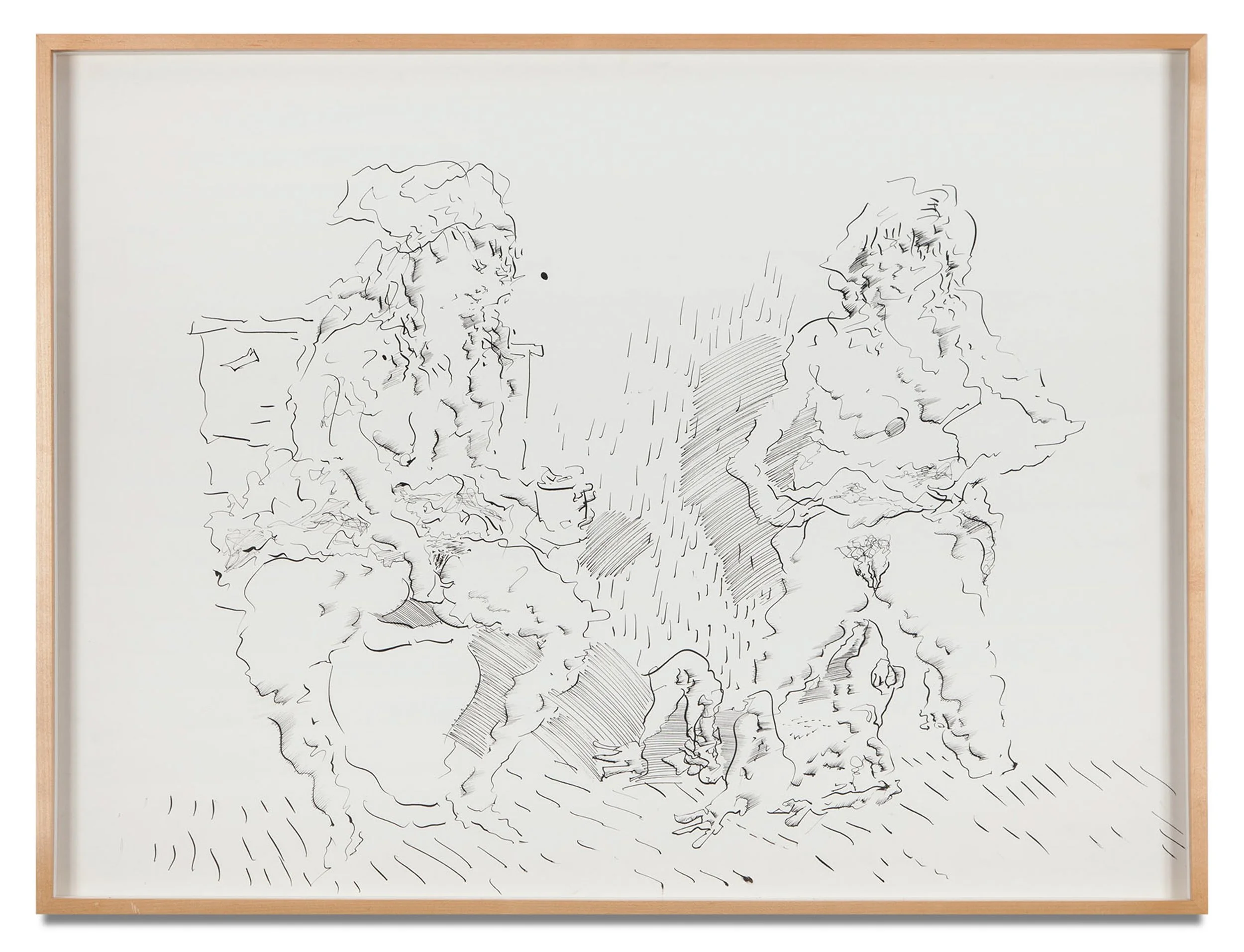  Untitled (F-41) , 1967 
ink on board 
30 x 40 in | 76.2 x 101.6 cm