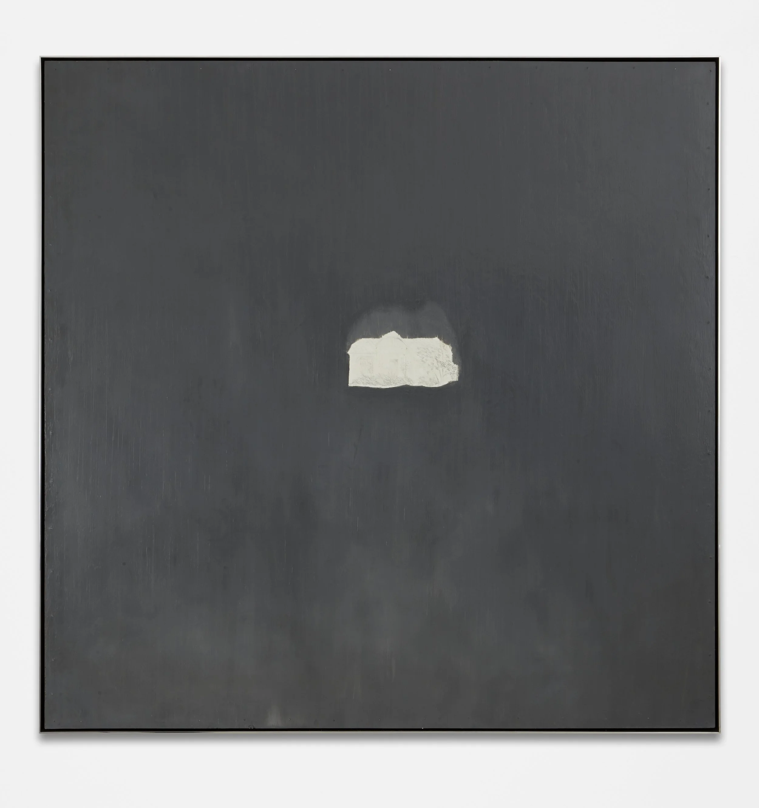 Joe Goode 
 Smokey the Bear , 1963 
oil and graphite on Masonite 
48 x 48 in | 121.9 x 121.9 cm