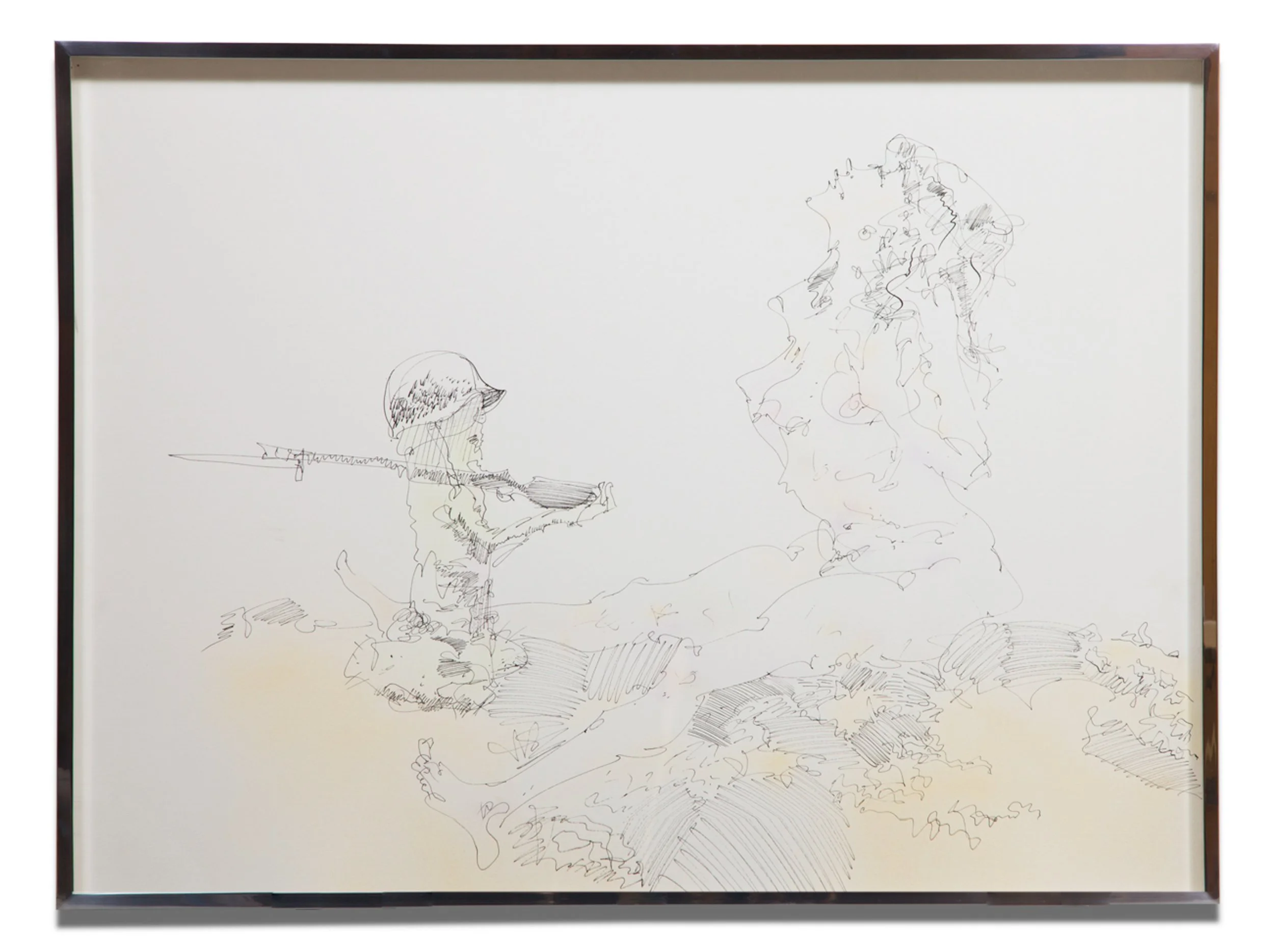  Untitled (F-39) , 1966 
pastel on paper 
30 x 40 in | 76.2 x 101.6 cm