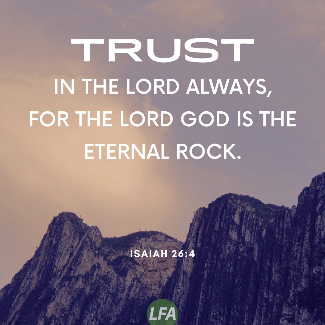 📌Morning Reminder

Isaiah 26:4

#lebfirst #morningreminder #trust #eternal #lebanonoregon #pnwchurch