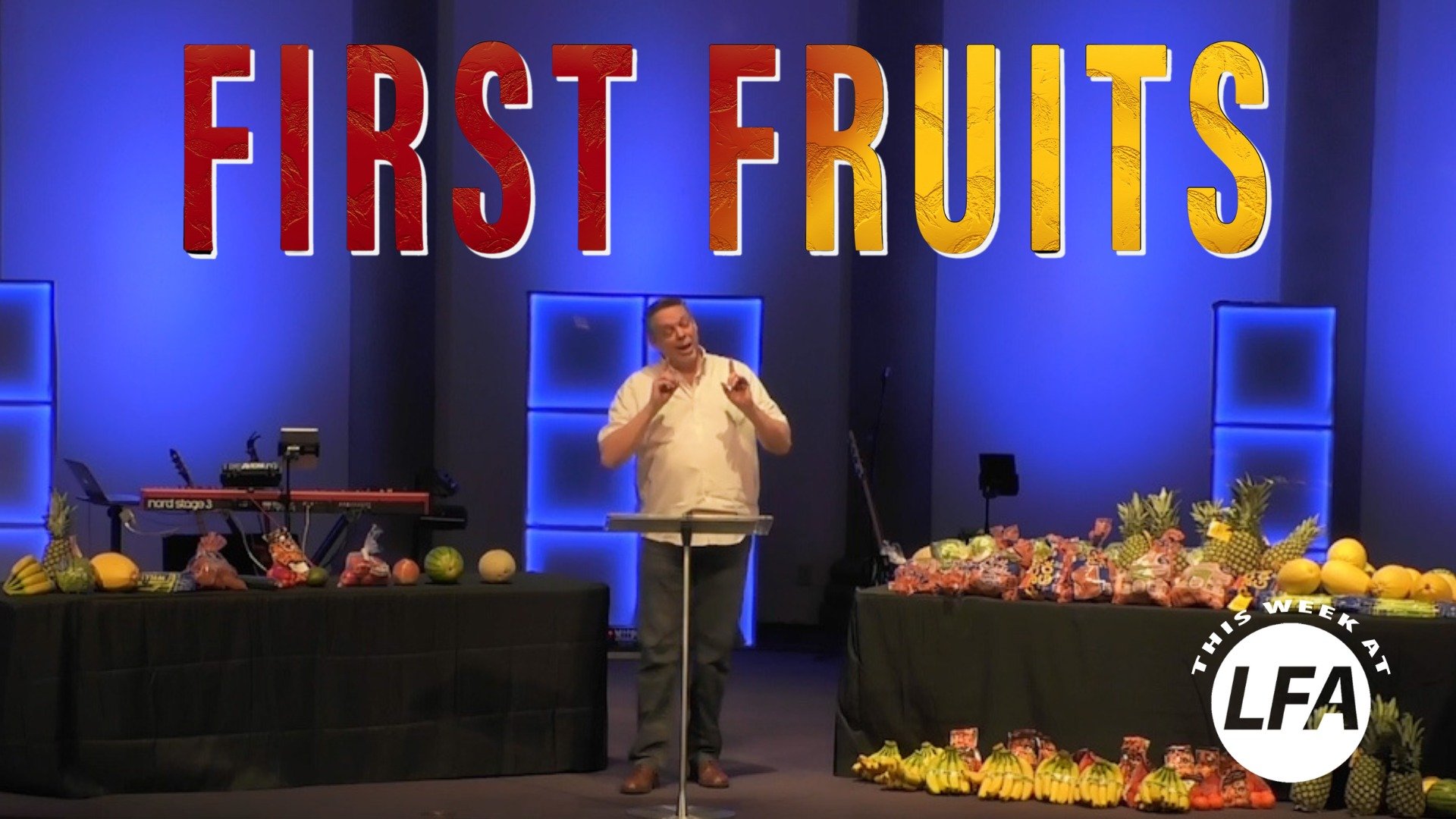 📅This Week at LFA:

Pastor Kevin shared a message about First Fruits. Some of our LFA Youth helped with the sermon illustration. What a powerful visual!

#lebfirst #firstfruit #lfayouth #lebanonoregon #pnwchurch