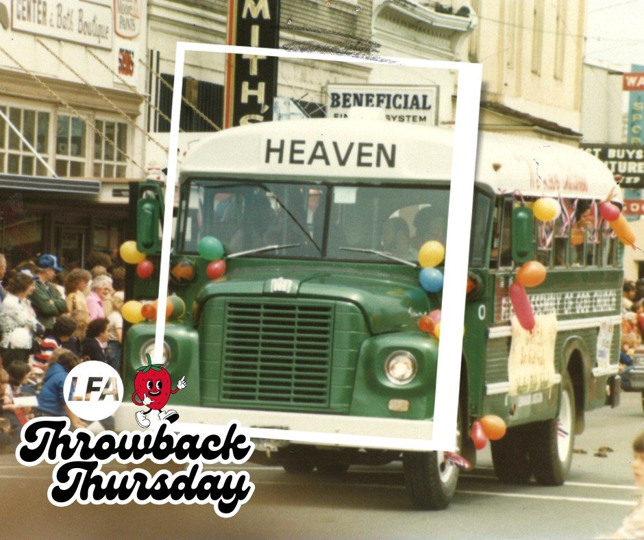 📷Throwback Thursday

🍓LFA bus in one of the Strawberry Festival Parades (date unknown) 

#lebfirst #pnwchurch #assembliesofgod #lebanonoregon #community #history #legacy #decadeofharvest #throwbackthursday #lebanonoregon #lebanonstrawberryfestival