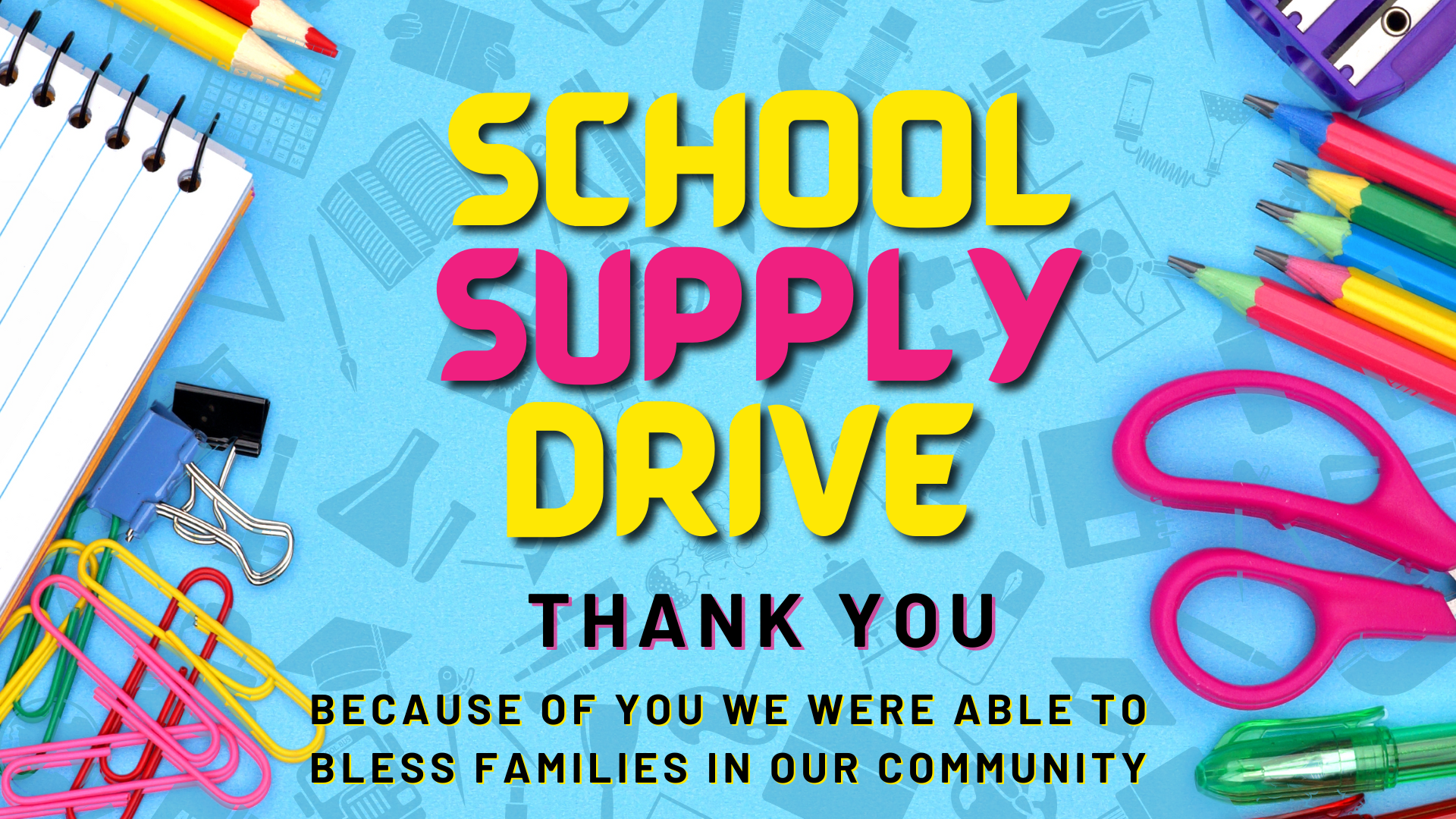 School Supply Drive