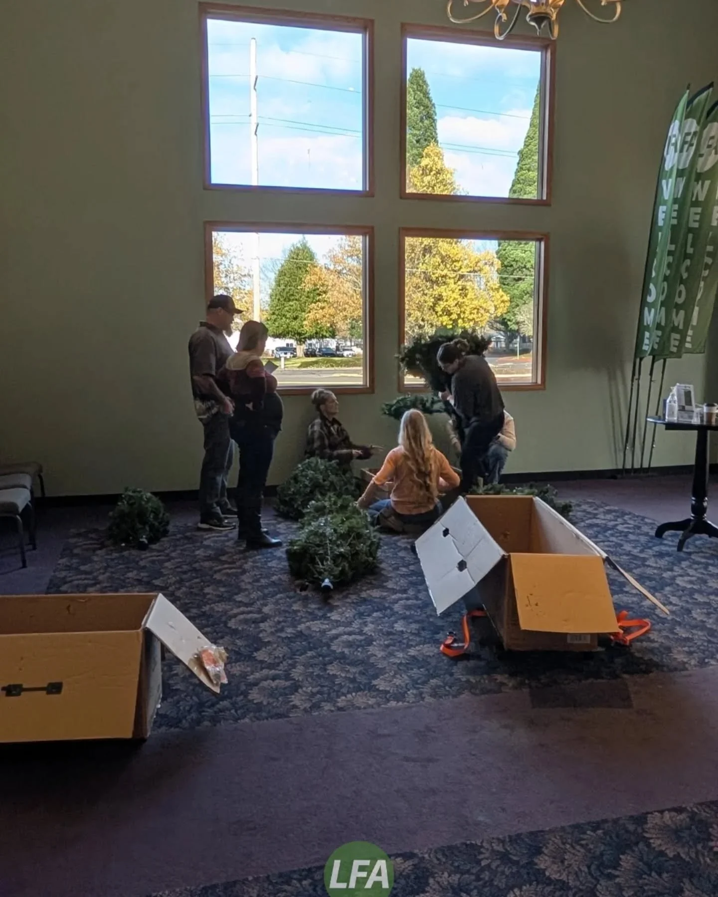 We just had to share more pictures from Sundays Christmas Decorating Day