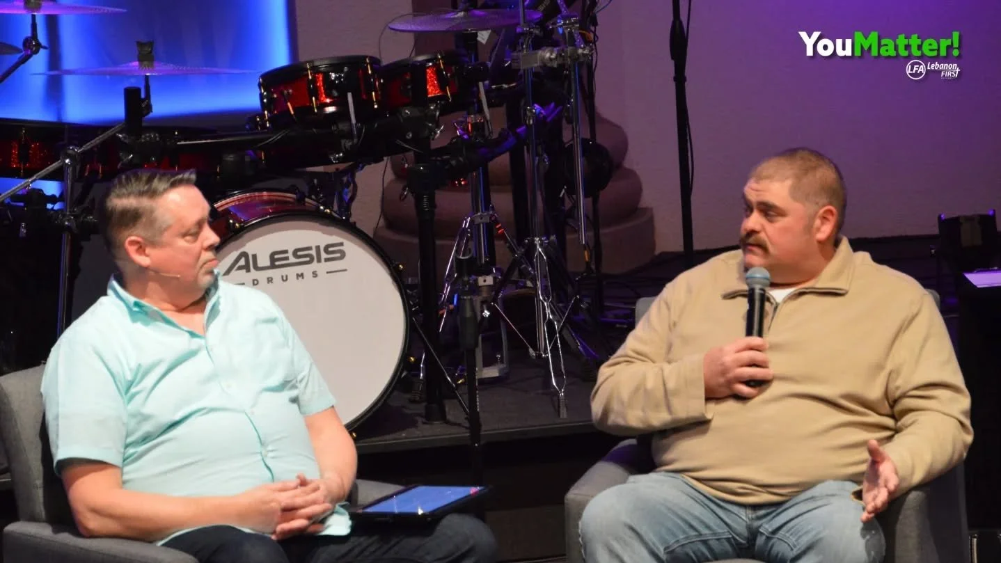 Today's message was all about You Matter! Pastor Kevin interviewed two members of our LFA Family about the impact LFA has had on them and their families.