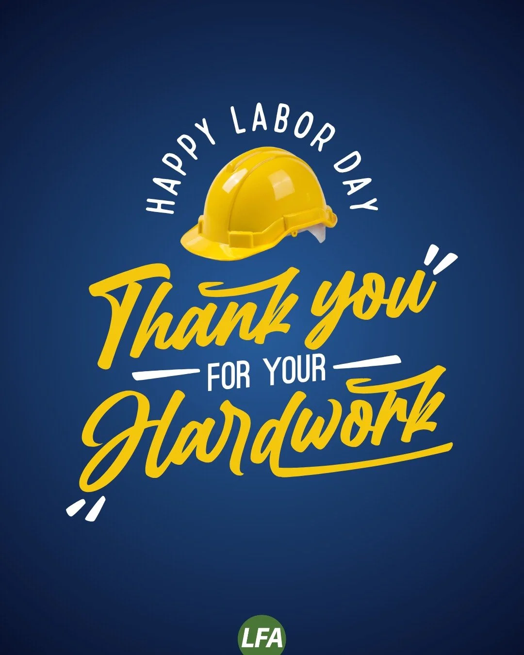 Thank you, everyone, who works hard at LFA. We have so many volunteers who serve on top of their already busy schedules. Your hard work does not go unnoticed.

In observance of Labor Day, our Office and food bank, The Lord's Storehouse, are closed.
