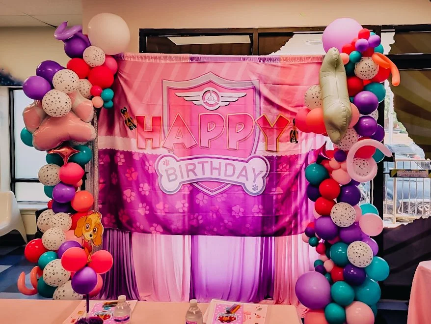 Paw Patrol Skye Character Birthday Party by Hampton Roads Balloon Stylist and Event Planner