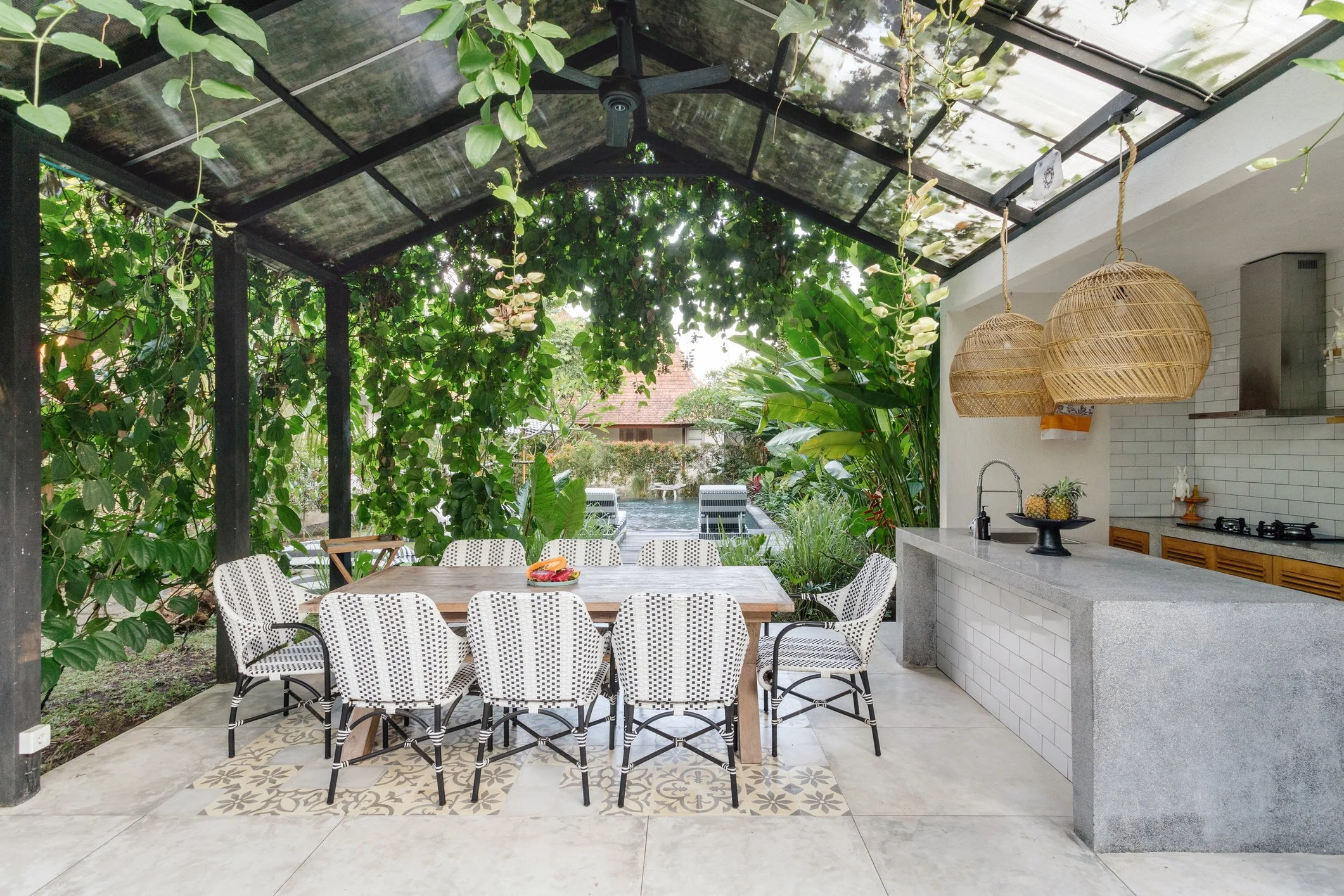 Coastal kitchen renovation, Encinitas, California — North County San Diego, designed by Rebecca Rhodes, Blur.