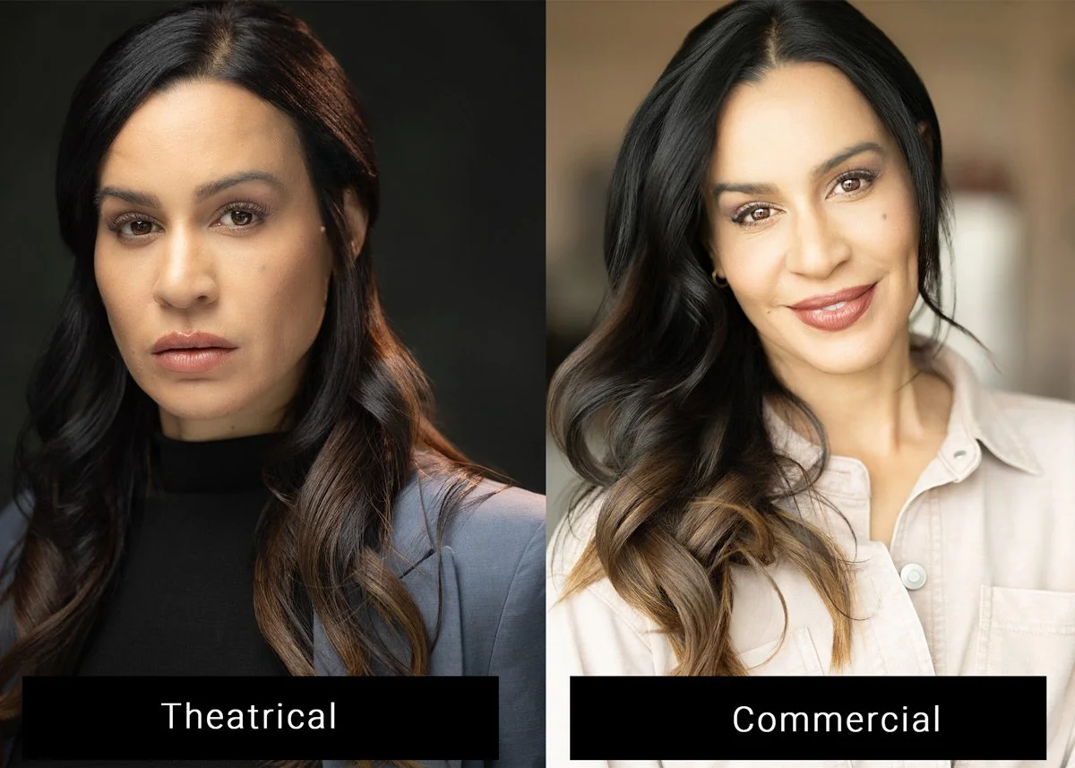 Theatrical vs. Commercial Headshots: What's the Difference and Which Do You Need?