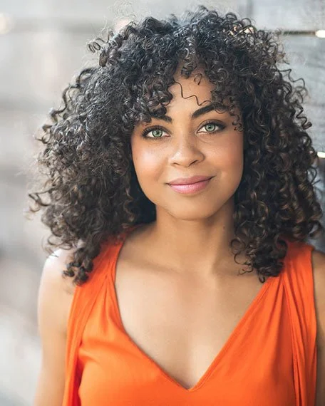 Commercial female actor headshot