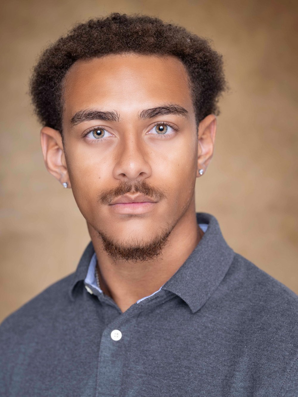 Young male actor headshot