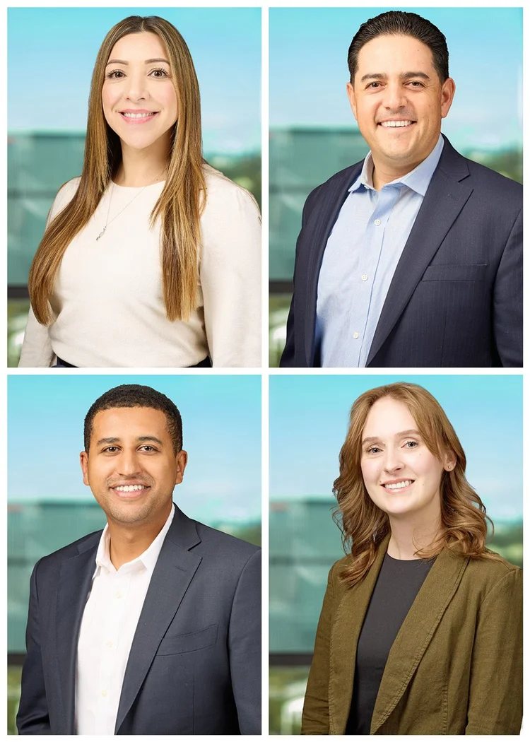 Consistent team headshots photographed on site at a Denver company by Draper Studios