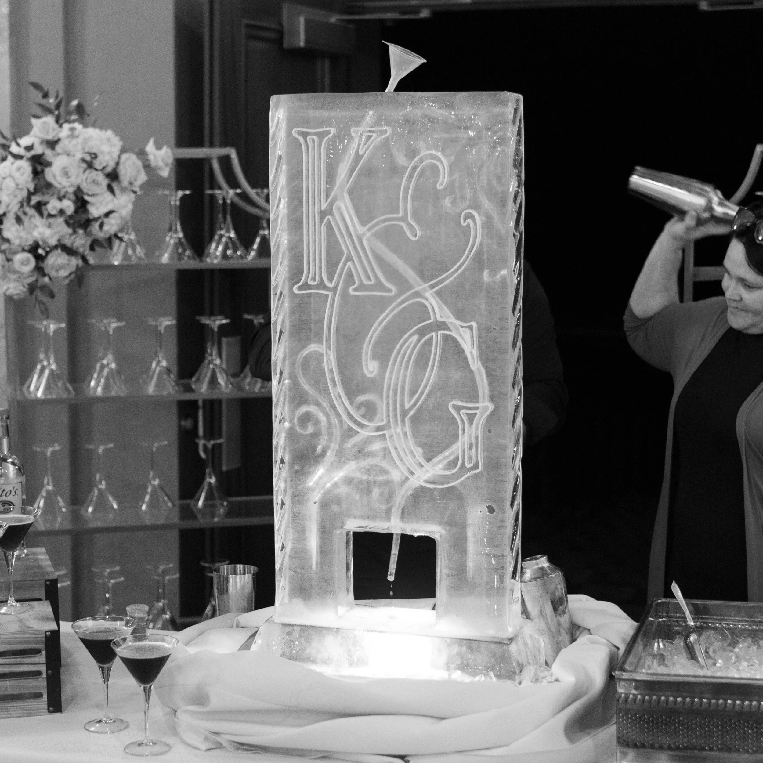 monogram martini luge