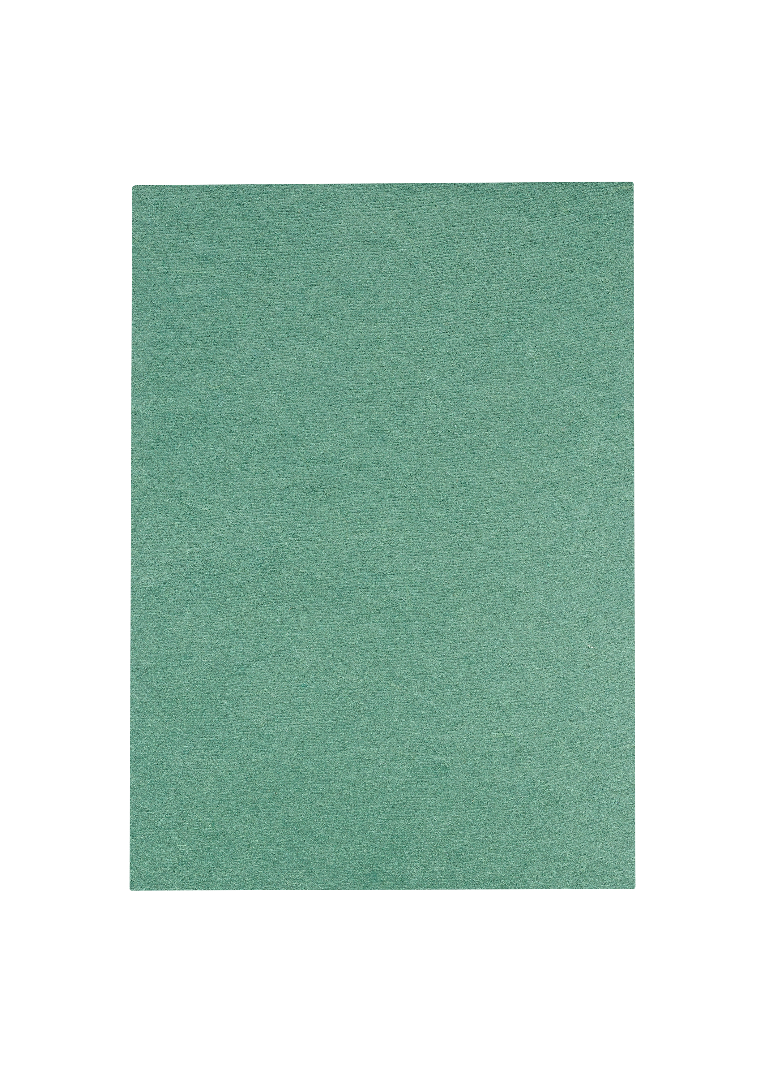 Recycled Cotton Lay-flat Notebook, A5/Green