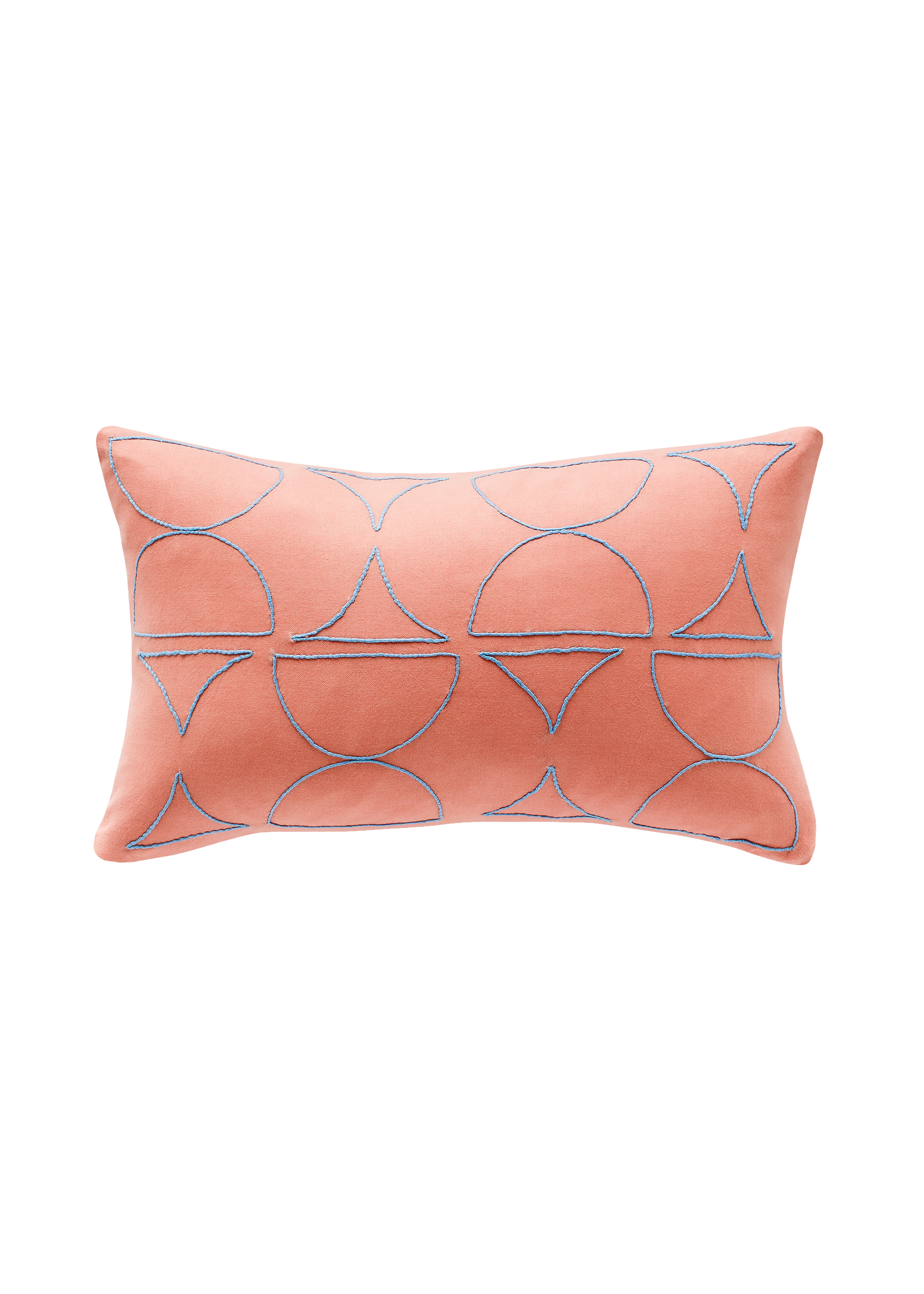 Sanjina Organic Cotton Lumbar, Terracotta