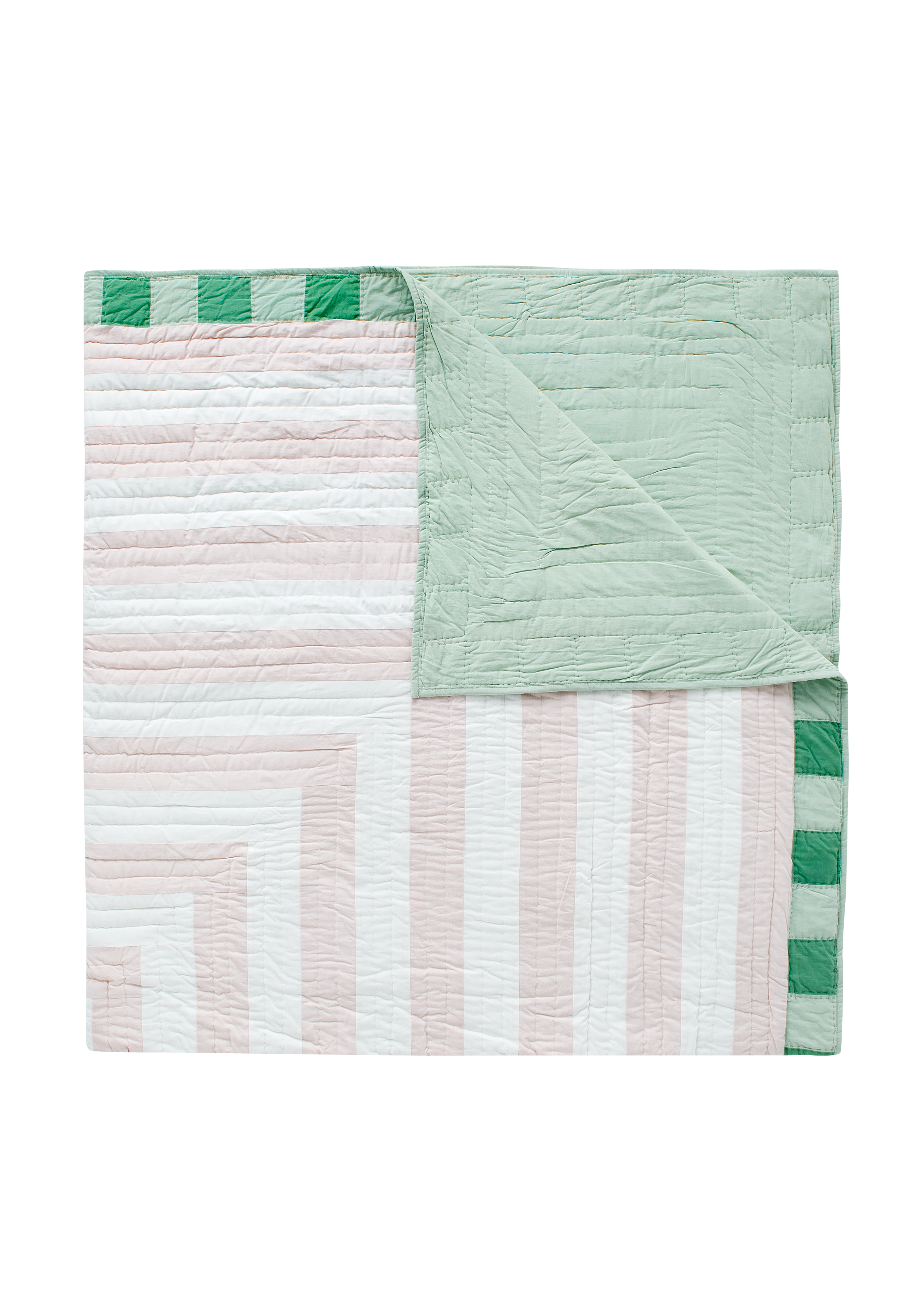 Shivani Quilt, Morganite Pink