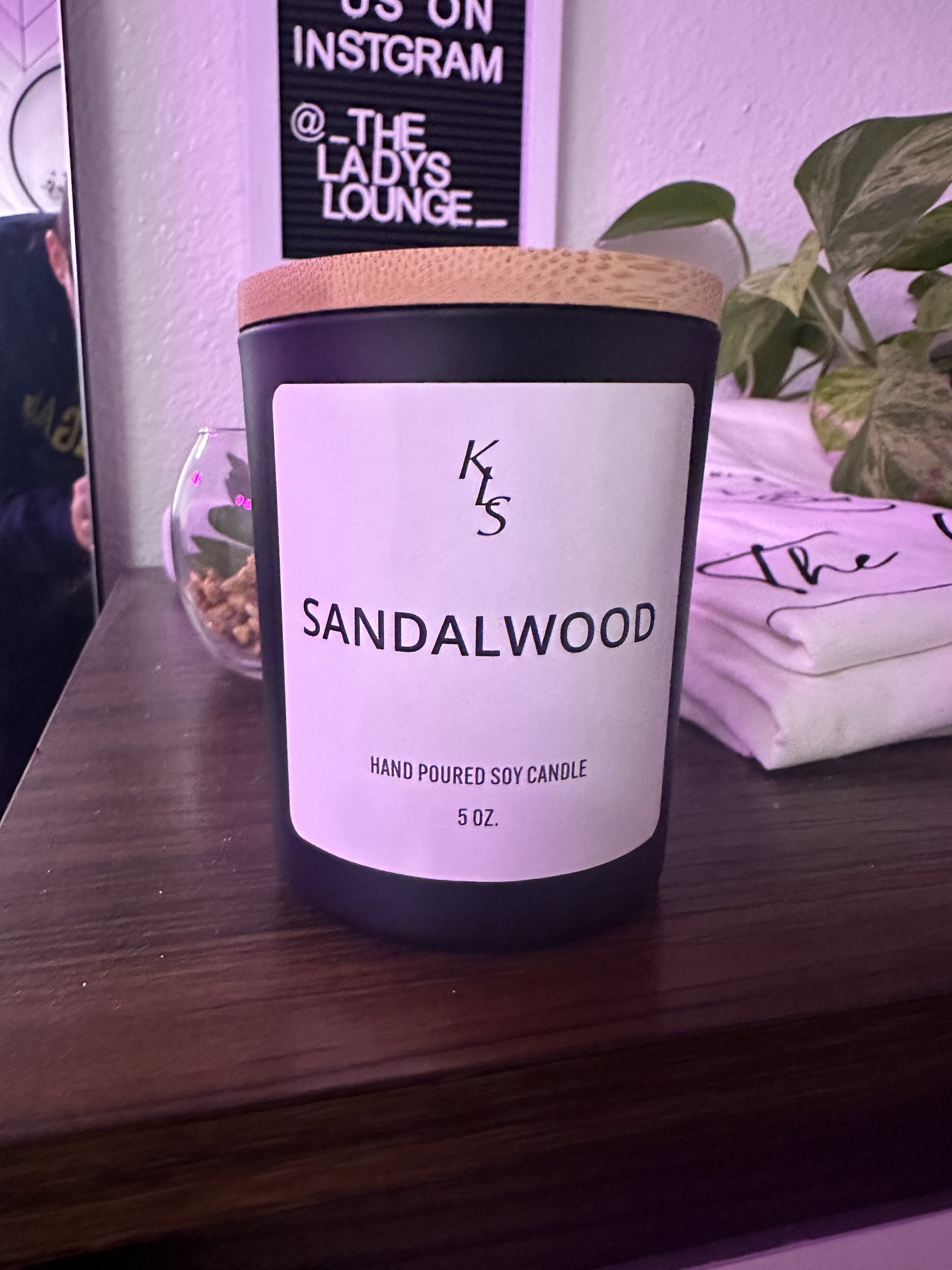 KLS sandalwood candle