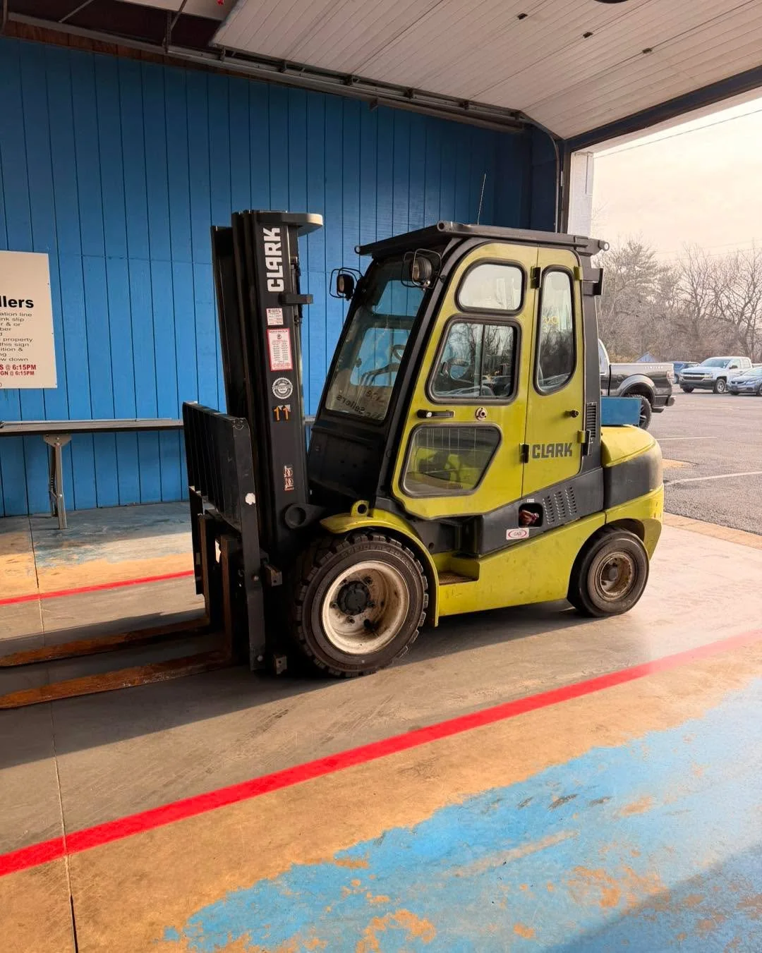 We&rsquo;ve got something different this week to start the auction off! We&rsquo;ve got a Clark Forklift! It&rsquo;ll be one of the first units hitting the auction block on Thursday at 6:30pm!!