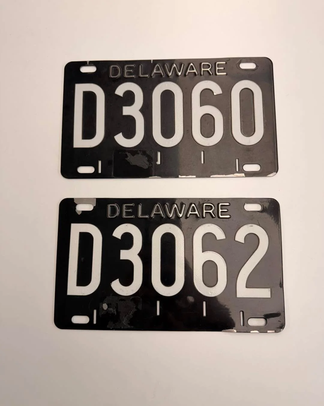 🚨 DEALER TAGS UP FOR AUCTION THIS THURSDAY! 🚨

You don&rsquo;t see these come up often&hellip;

🔥 Delaware Dealer Plates
🔥 Matching Set
🔥 D3060 &amp; D3062

If you&rsquo;re a dealer and you know&hellip; you KNOW.

These aren&rsquo;t just tags &m